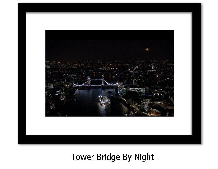 Tower Bridge By Night Art Print